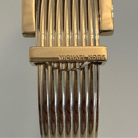 Michael Kors | Statement Gold-Tone Buckle Bangle / Bracelet - Picture 7 of 16